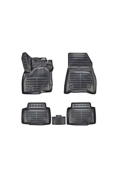OEM Set de 4 covorașe auto pentru Dacia Duster III Mild Hybrid (48V) 2024-prezent, cauciuc, impermeabile, antiderapante