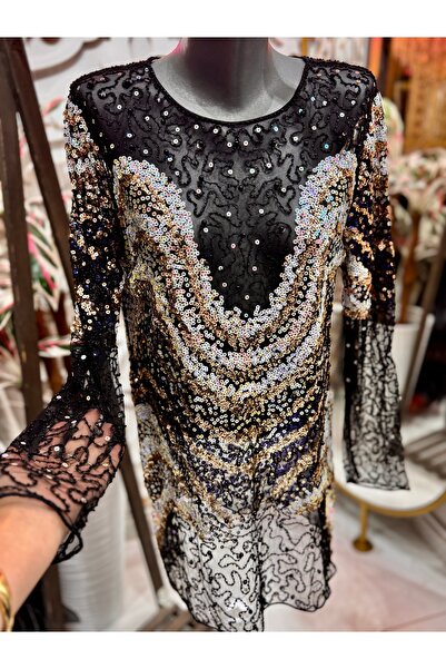 ŞEHRAZAT BUTİK Pullu İncili Tasarım Şık Bluz