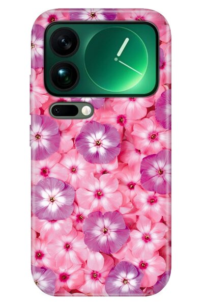 Cekuonline Xiaomi Mi 17 Pro Max Case Color Silicone Printed Tpu Floral Sss