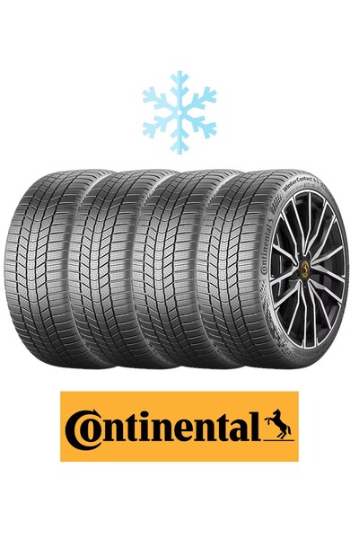 Continental (4'LÜ TAKIM) 245/40R19 98V XL FR WinterContact 8 S Oto Kış Lastiği (Üretim:2025)