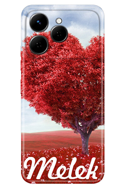 TECNO Spark 40 4g RetroTarz Kılıf Tema İsim Yazılı Kişiye Özel Silikon Kapak ...