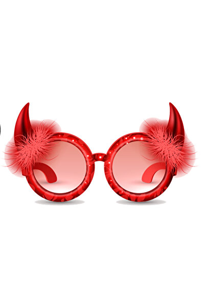 craftbaskitasarim حقيبة نظارات مفصلة باللون الأحمر