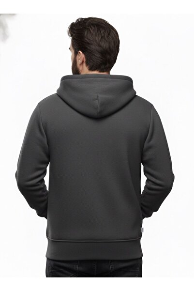 Plus Scorpion Men's Hoodie with Hood and Zipper