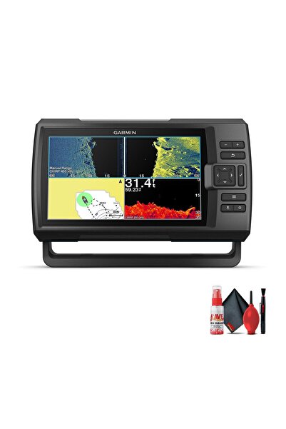 Garmin Striker Vivid 9sv, Kullanımı Kolay 5 inç Renkli Balık Bulucu ve Sonar Dönüştürücü, Canlı Tara