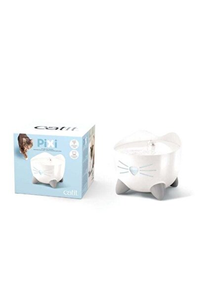 Catit PIXI Stainless Steel Fountain 2.5L White