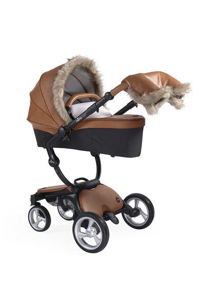 Mima Manson imblanit universal pentru maner de carucior de iarna, Camel