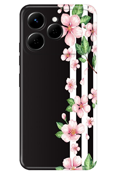 TECNO Spark 40 4g RetroTarz Kılıf Tema Art Desenli Baskılı Silikon Şato Bahçesi