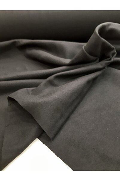 Safir Kumaş Simsiyah Kışlık Siyah Divitin Pazen Kumaş Çift En (150 cm) 1 Metre