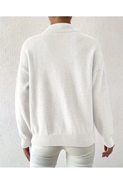 soonaksesuar   Women's Long Sleeve Turtleneck Knitwear Blouse