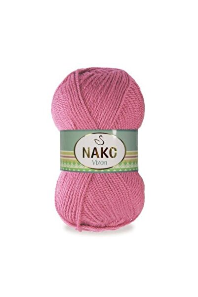 NAKO 5 قطع خيوط صوف المنك المحبوكة يدويًا 180