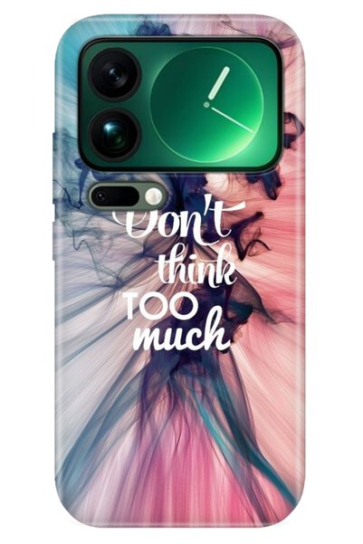 Cekuonline Xiaomi Mi 17 Pro Max Case Decorative Silicone Printed Cover Too Much