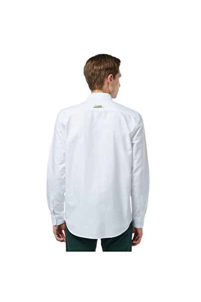 Lacoste Men's Slim Fit White Shirt Ch2561.001