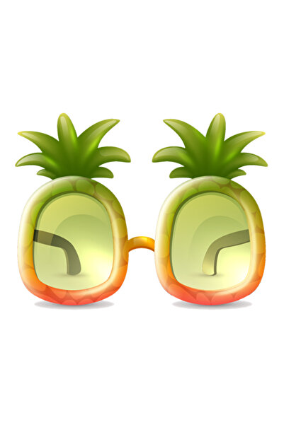 craftbaskitasarim Pineapple Detailed Glasses Pouch