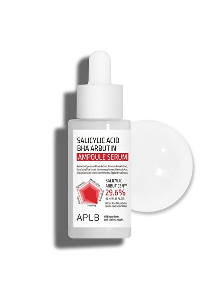 APLB Salicylic Acid BHA Arbutin Ampoule Serum - Concentrated Serum to Combat Imperfections (APLB)