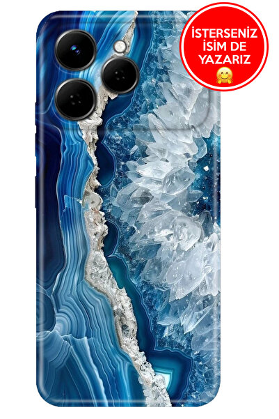 TECNO Spark 40 4G Kılıf A Kalite Baskılı Art Silikon OttoMarble