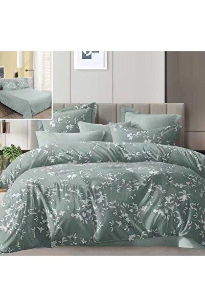 NufJoy Policoton 4-piece Double Bed Linen Set 230x250 / 200x230 / 50x70 Vernil Pastel