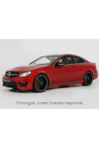 Gtspirit Macheta auto, Mercedes-Benz C63 AMG Edition 507 Red 2014 â€“ Limited Edition 1:18