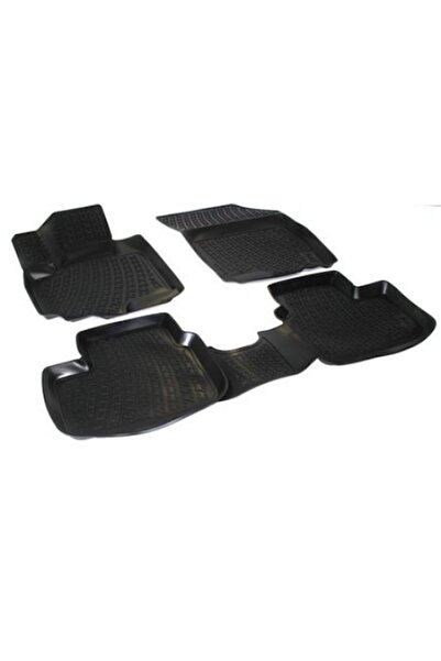 ART Set de 4 covorașe auto pentru Audi A4 B6/B7 (2000-2007), cauciuc antidera...