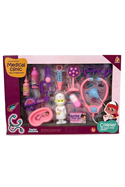 Denn Store Jucarie set de doctor pentru copii Denn Store, trusa medicala 3+ ani