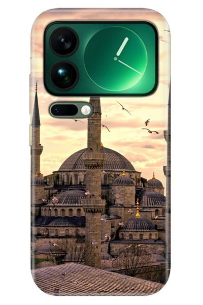 Cekuonline Xiaomi Mi 17 Pro Max Case Decorative Silicone Printed Cover Mosque