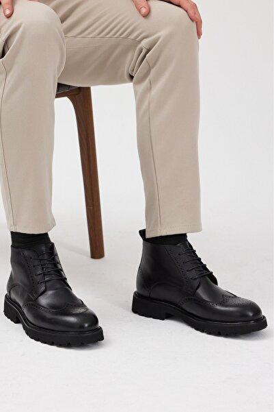 Terziayhan Δερμάτινες μπότες με κορδόνια Terzi Ayhan