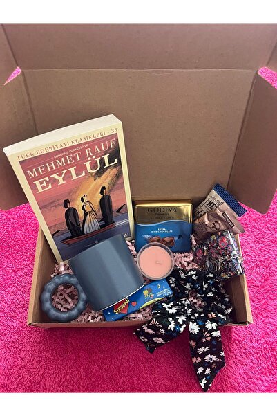ESRALYGİFT Yeni Yıl Hediye Kutusu, Mehmet Rauf Türk Edebiyatı Klasiği, Kupalı...