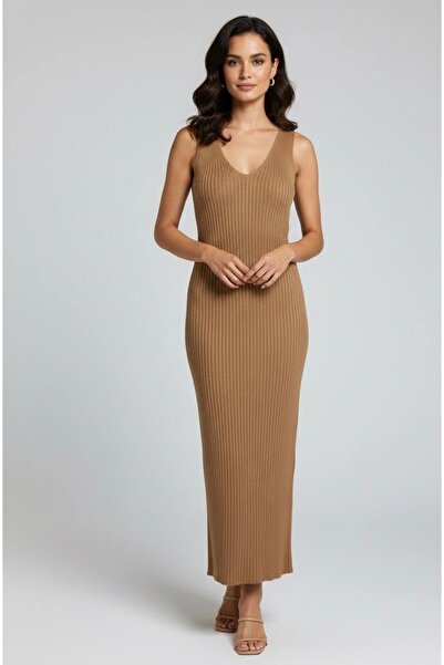 YusGos Women's Argyle Pattern Sweater Knitwear Dress