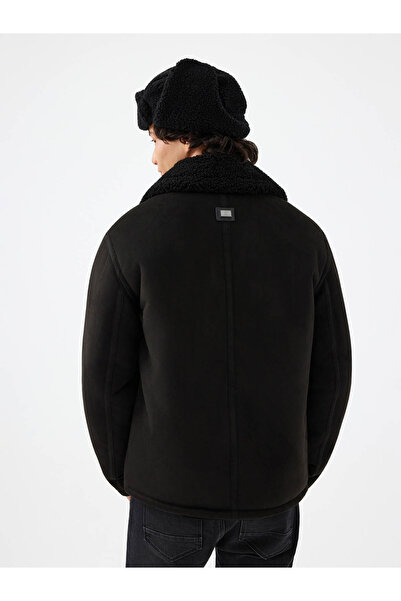Loft Regular Fit Black Men's Coat Lf2040817