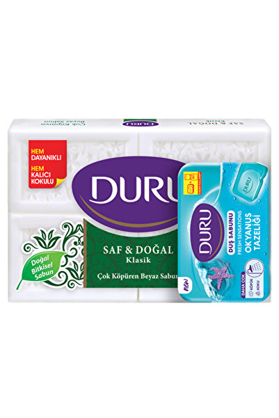 Duru 600g White Soap + Shower Soap 150g