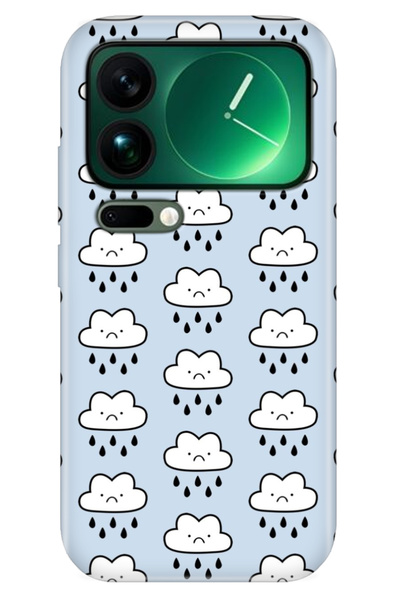 Cekuonline Xiaomi Mi 17 Pro Max Case Decorative Silicone Printed Cover Crying...