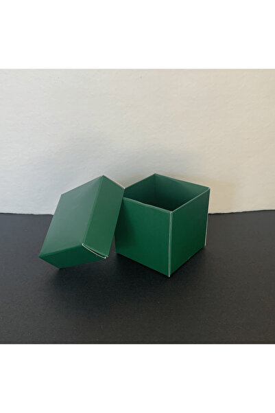 Güven Asetat Kutu Market 5x5x5 Yeşil Komple Karton Kutu (20 adet)