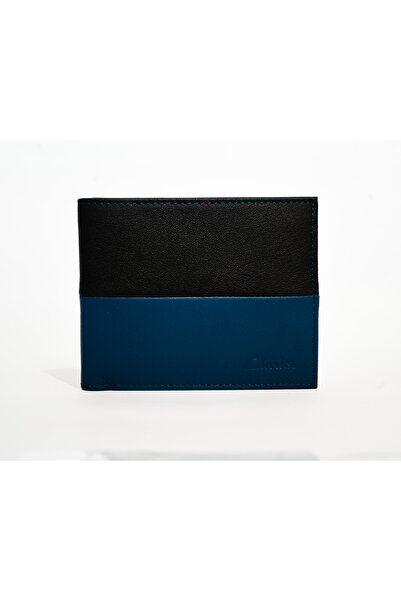 CLARKS Men's Black Garnet Med Leather Wallets