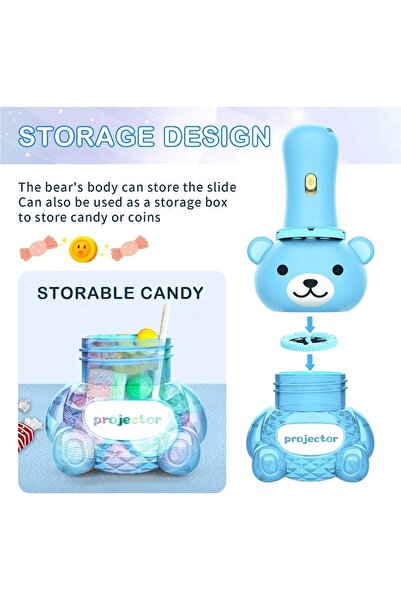 Generic 2 Pack Kids Projector Flashlight - Educational Projection Toy for Early Learning