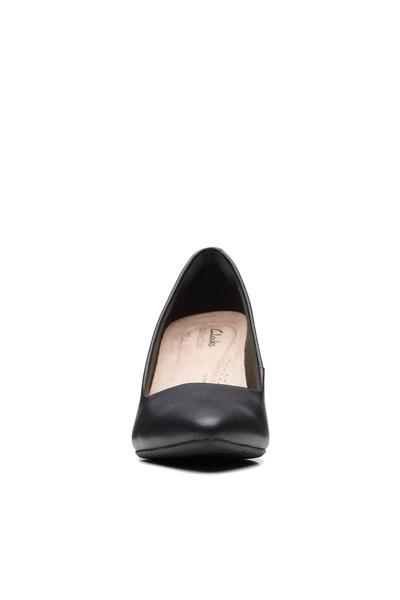 CLARKS Women's Black Kataleyna Gem Mid Heel