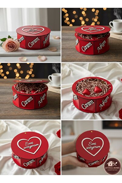 GenelTedarik AYYESA HOME Yıl Dönümü / Yılbaşı,Sevgililer Günü Hediyesi | Ahşa...