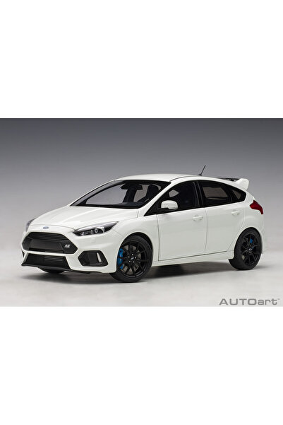 autoart Macheta auto, Ford Focus RS 2016 (alb înghețat) (model compozit/deschideri complete) 1:18