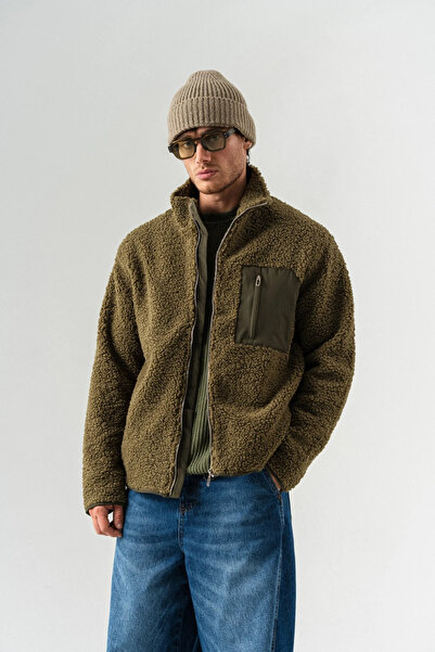 go gang own Πλεκτό παλτό με λεπτομέρεια τσέπης Midvoid