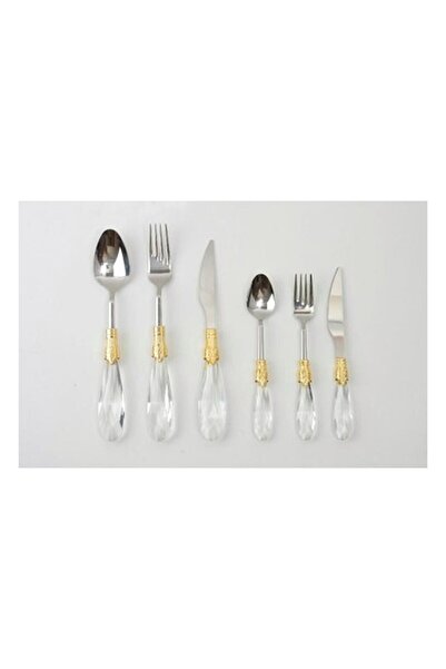 Alya Home Damla 36 Parça Çatal, Kaşık, Bıçak Seti