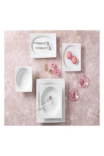 Porland Zen Beyaz 27 Parça 6 Kişilik Yemek Takımı