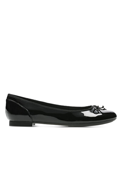 CLARKS Women's Black Couture Bloom Ballerinas
