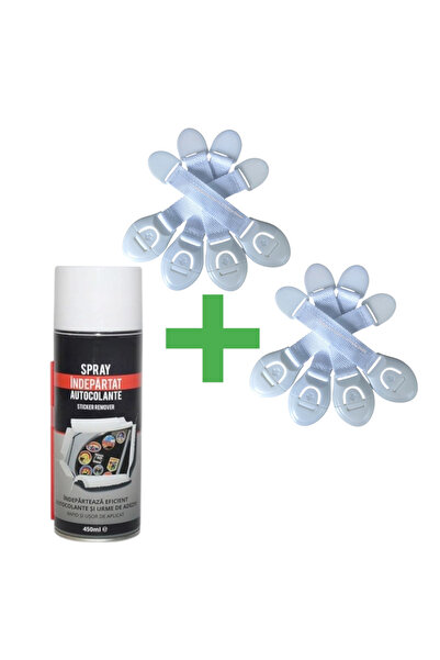 OEM Set 8 inchietori flexibile cu prindere puternica 3M, inchietori sigure co...