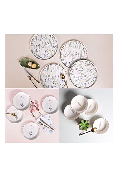 Porland Botanical Yemek Takımı 4 Kişilik 12 Parça