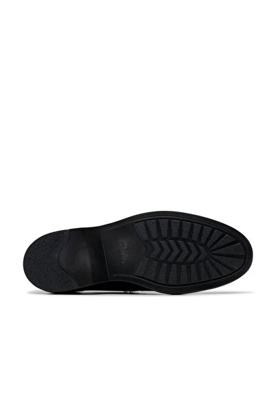 CLARKS Men's Black Aldwin Step Slip On