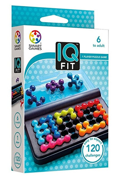 Smart Games - IQ Fit: Logic Game with 120 Challenges, 6+ years