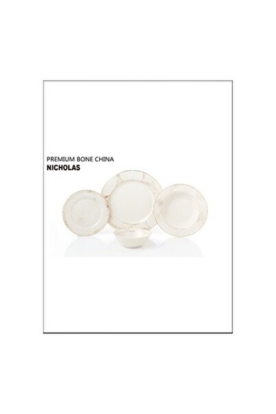 Pierre Cardin 60 Parça 12 Kişilik Yemek Takımı Nicholas