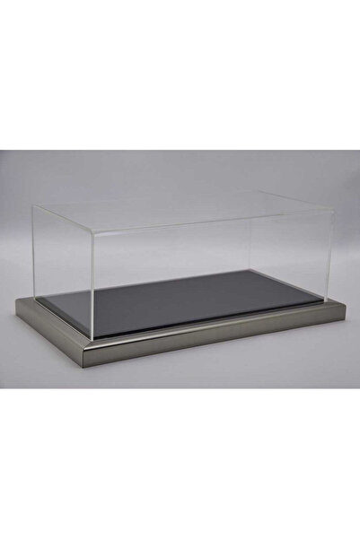 Atlantic Vitrină acrilică Dieppe Carbon scara 1:18 cu bază cu efect de fibră de carbon (325x165x118 mm) 1:18