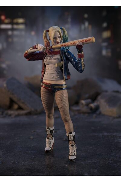 BANDAI Tamashii Nations S.H. Figuarts Harley Quinn "Suicide Squad" 15 cm Action Figure
