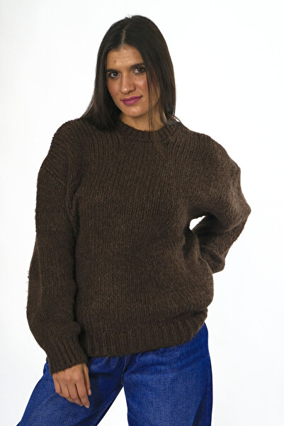 ABBRA Γυναικείο πουλόβερ με μακριά μανίκια