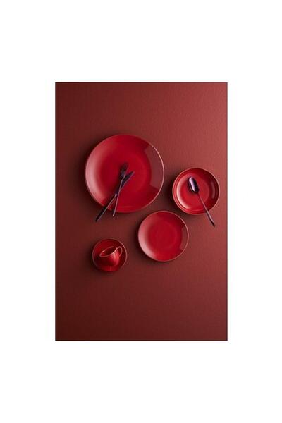 Porland 04ALM006168 Seasons 30 Parça 6 Kişilik Kırmızı Yemek Takımı