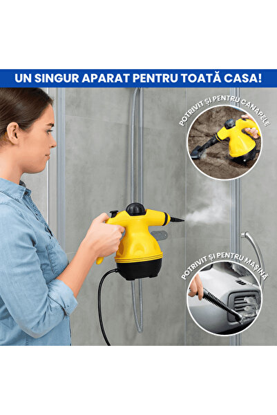 OferteTop Steam Cleaner for Floors, Grouts and Sofas, Disinfection Function